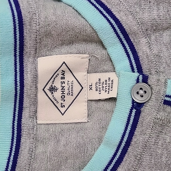 St John's Bay Button front Cardigan Sweater Size XL NWT - Picture 5 of 7